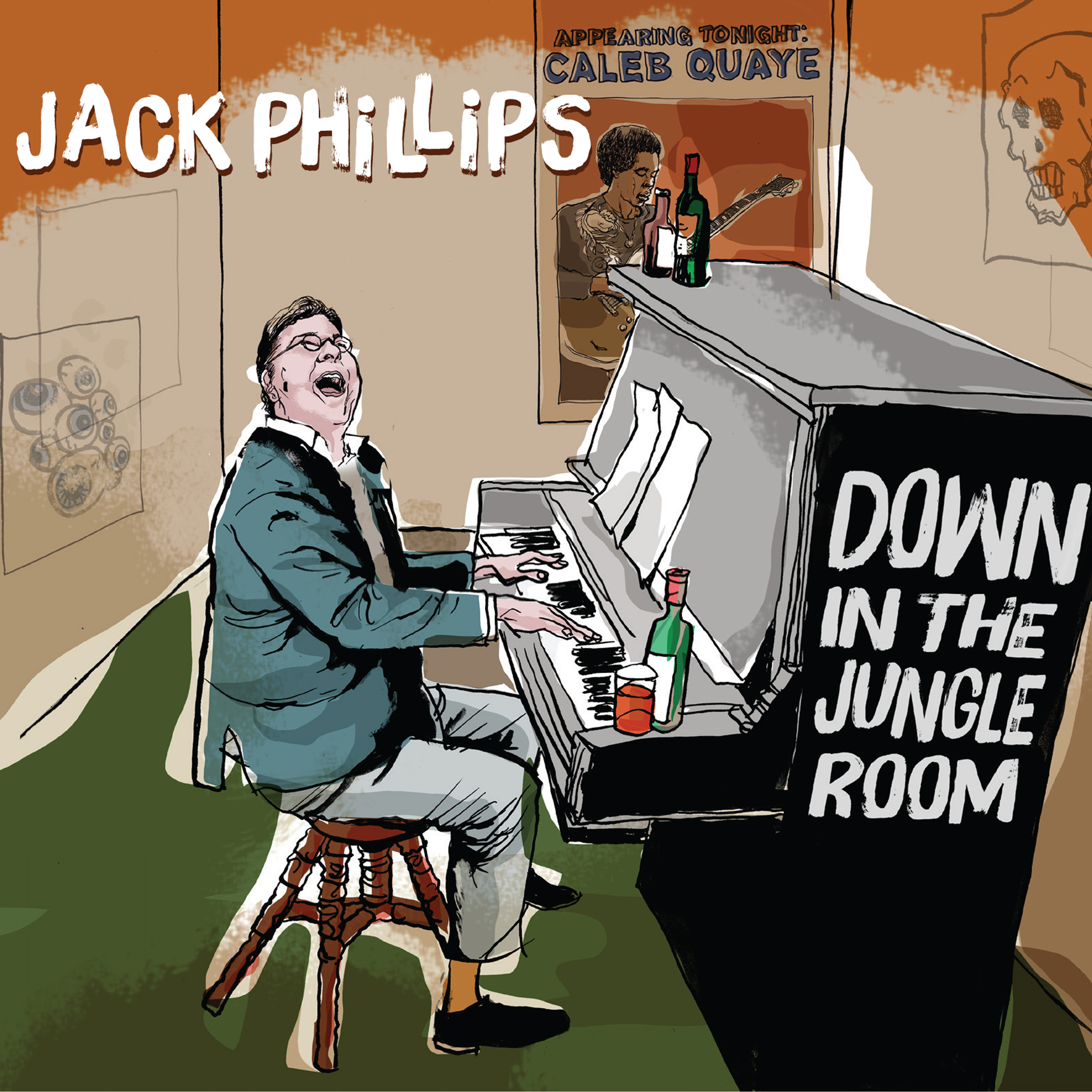 Down in the Jungle Room album cover